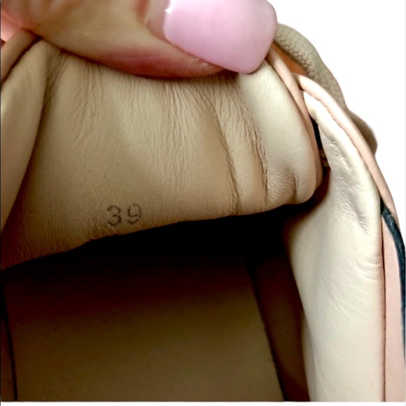 SOLD PINKO Italian Leather Calfskin Shoes plus two bag covers NEW - Picture 8 of 10